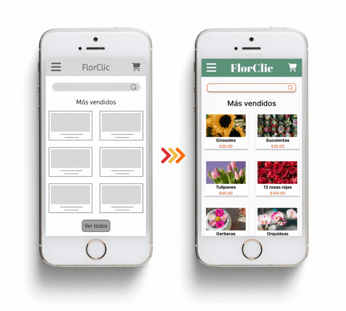 Demo 1 del Protoripo de FlorClic