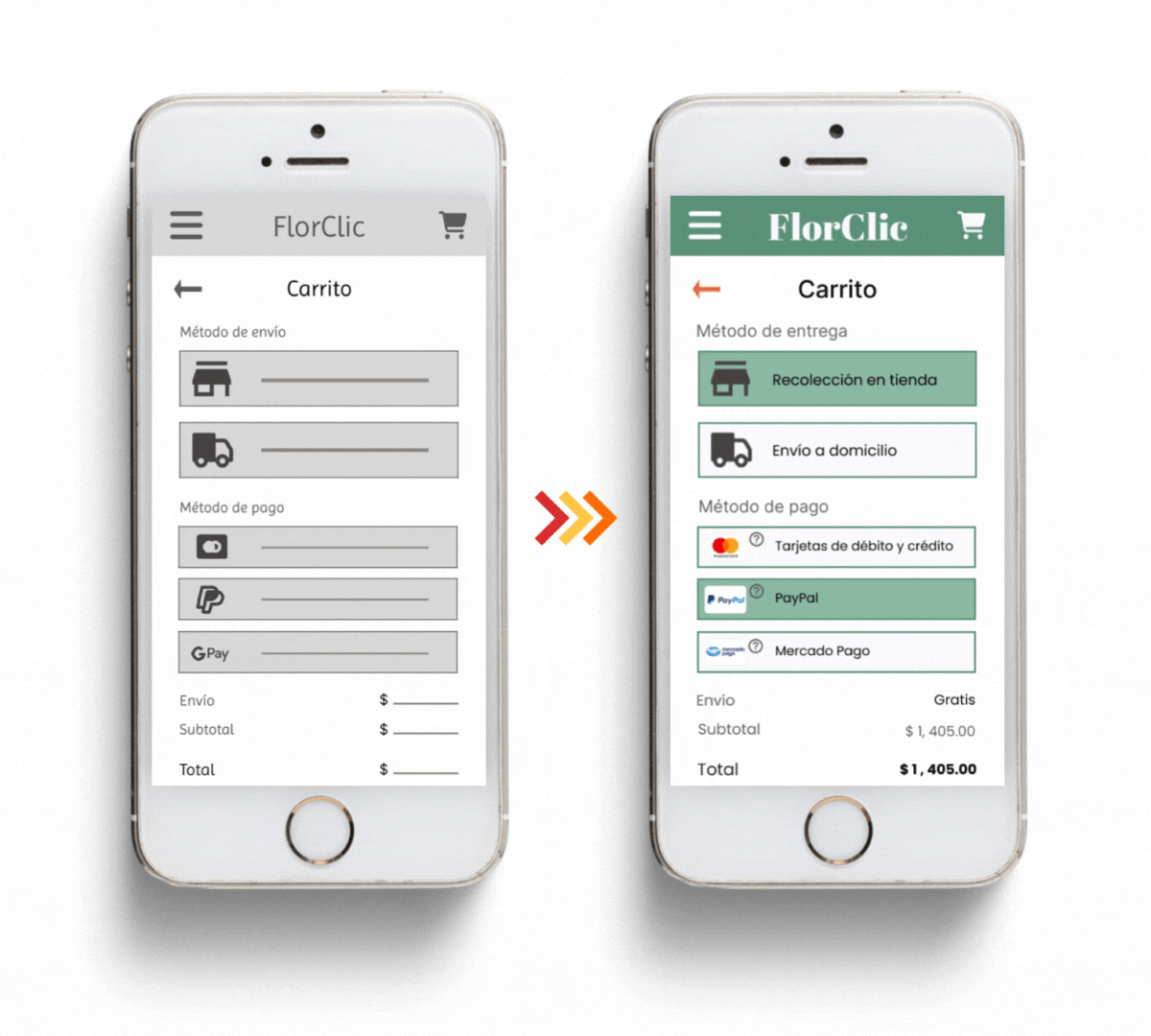 Demo 3 del Protoripo de FlorClic